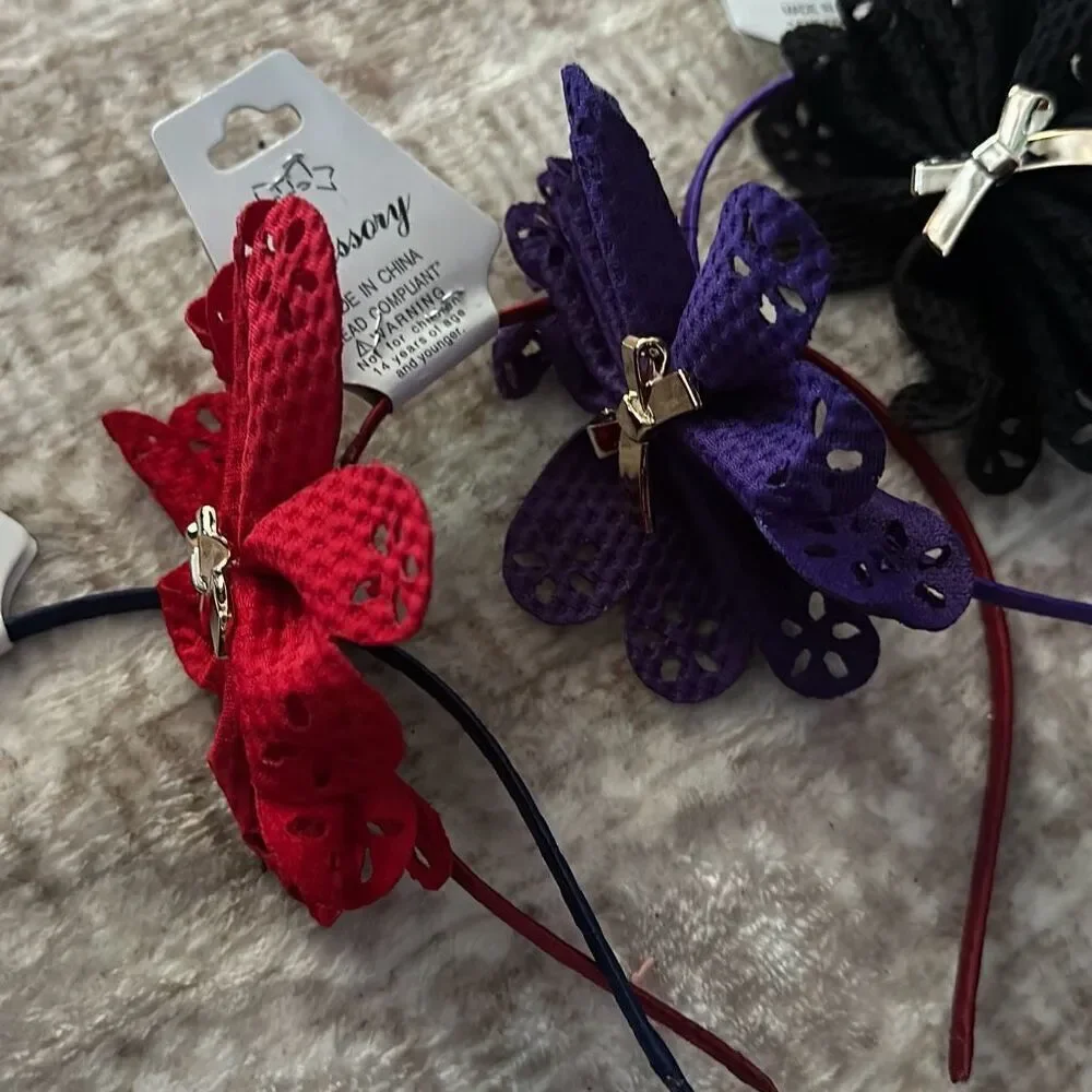 Set of 4  Girls headbands NWT